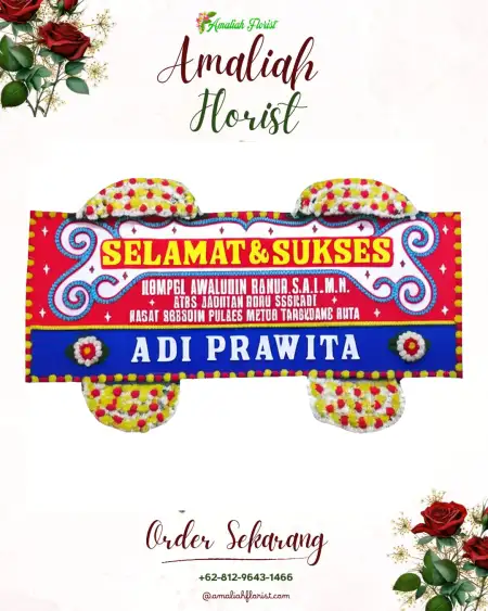 Papan Bunga Ucapan Selamat Sokoyoso